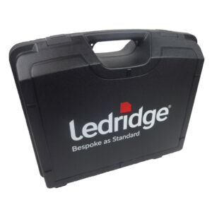 Black Sales Reps Branded Sample Presentation Cases with Logo