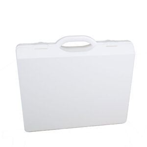 White Plastic Carry Case Which Can Be Branded or have Logo Added Have Branding or Logo White Plastic Carry Case Which Can Be Branded or have Logo Added Have Branding or Logo