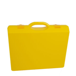 Yellow Plastic Carry Case Which Can Be Branded or have Logo Added Yellow Plastic Carry Case Which Can Be Branded or have Logo Added Have Branding or Logo
