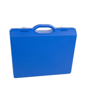 Blue Plastic Carry Case Which Can Be Branded or have Logo Added Blue Plastic Carry Case Which Can Be Branded or have Logo Added
