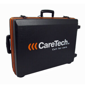 medical-abs-case-with-orange-frame - PottertonPacs ABS call care equipment sales demo case