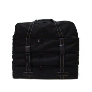 front view of black mens shoe sample bag 6820 front view of black mens shoe sample bag 6820