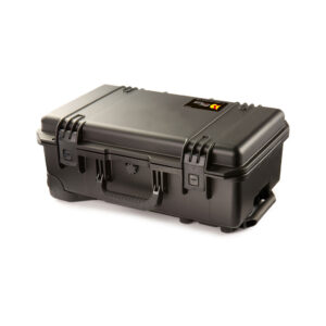 Black-Storm-iM2500-Carry-On-Case-with-Wheels - PottertonPacs storm im2500 onboard case with wheels and telescopic handle, heavy duty and waterproof by Peli