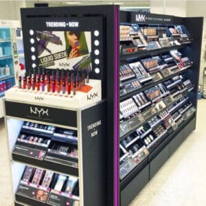 NYX Make Up Display Stand