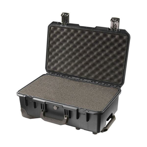 On board Storm Case iM2500 on Wheels with foam insert