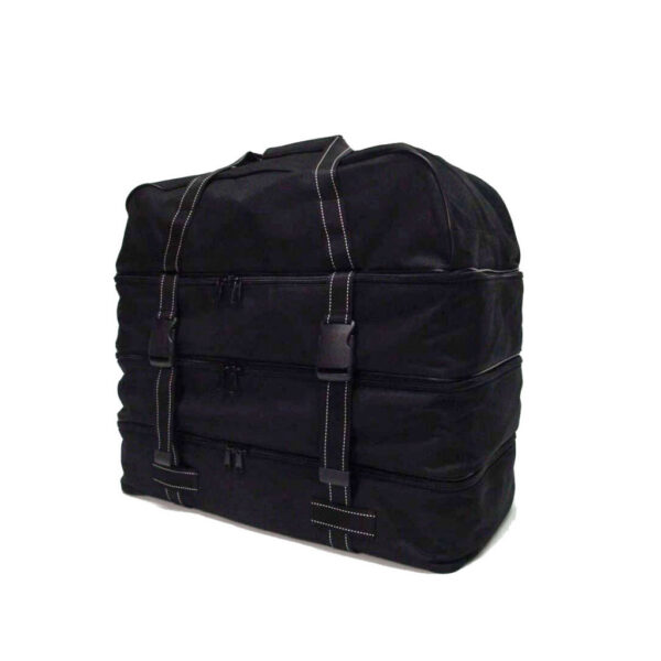 4 tier black mens shoe sample bag 6820