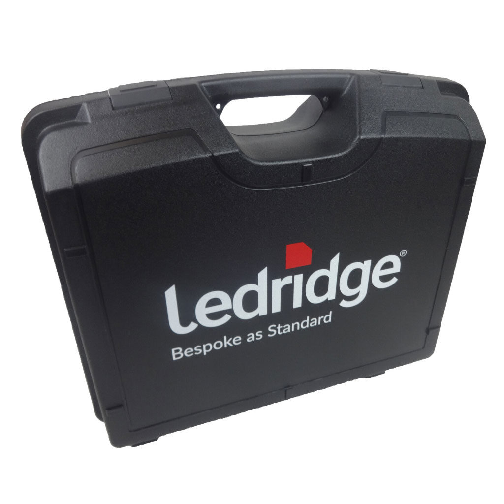 Black Sales Reps Branded Sample Presentation Cases with Logo