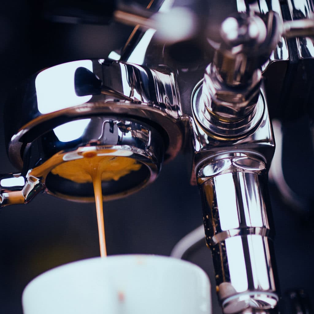 Coffee Being Made in a Coffee Maker