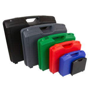 Plastic Carry Case, including 4 different colours and sizes