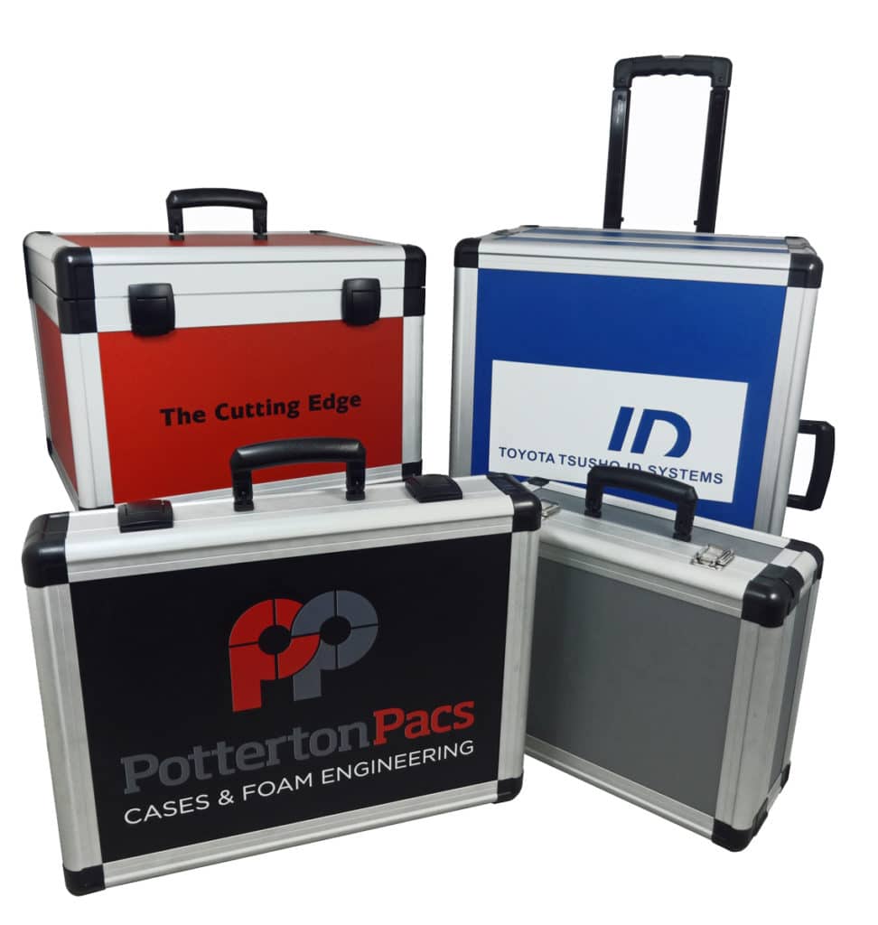 aluzone custom flight cases for transporting equipment or products