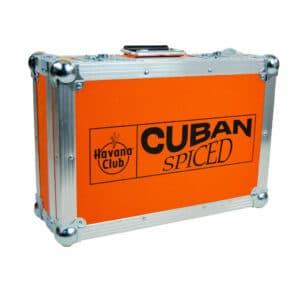 logo-printed custom flight cases for promotional campaign