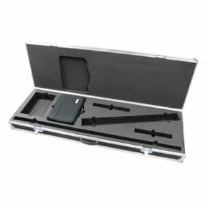 cnc cut protective foam insert within a custom flight case