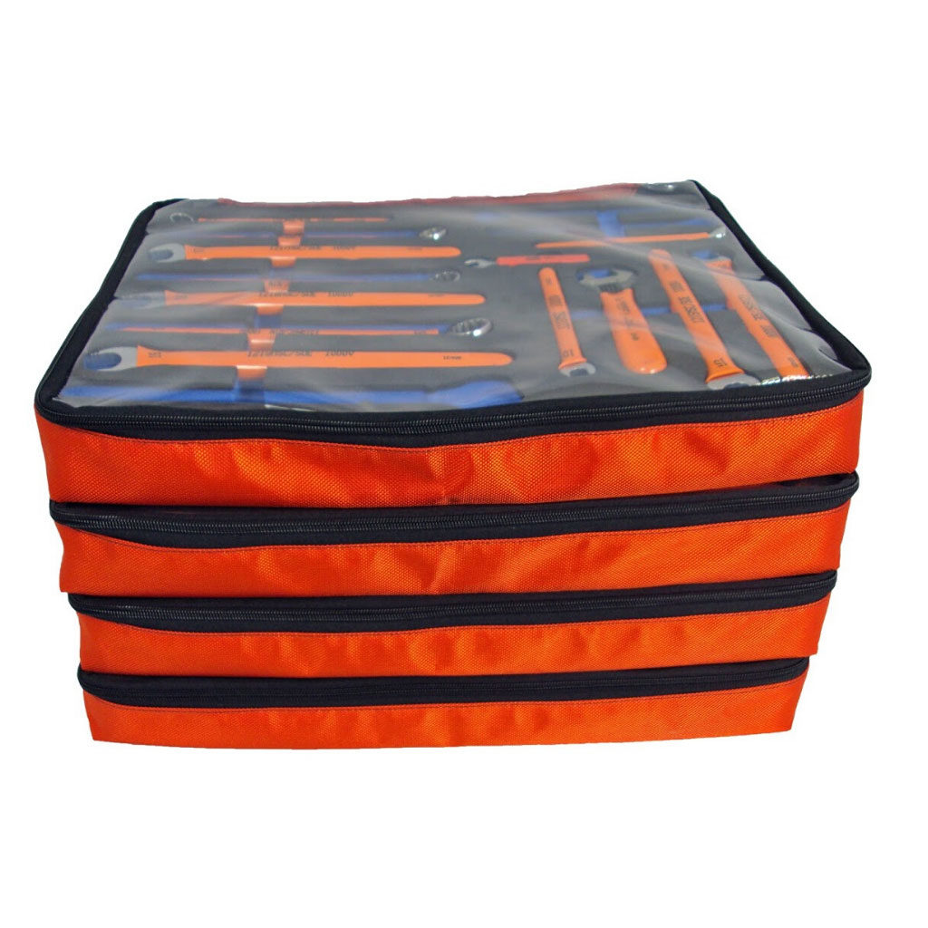 Hi Vis FOD Custom Tool Control Foam in Tiered Bag