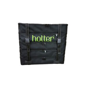 shoe sales representative sample bag with hotter logo