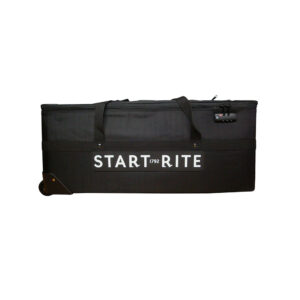 footwear sample bag with white logo