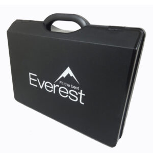 branded sample display case for window hardware samples