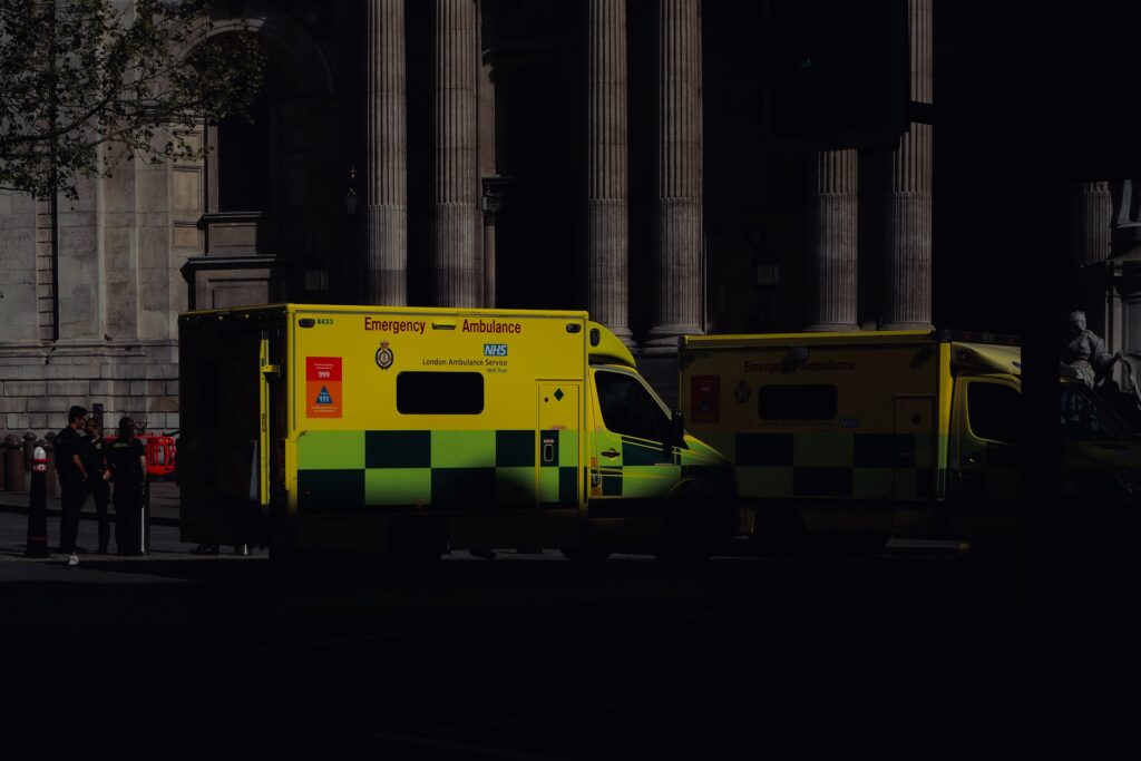British Emergency Ambulance